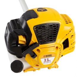 Denzel Триммер бензиновый DTL-33S, 33 см3, разъемная штанга, состоит из 2 частей 96262