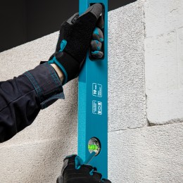 Gross Уровень алюминиевый, 1800 мм, усиленный с ударопрочными заглушками, рукоятки, 3 глазка 34338