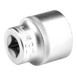 Stels Головка торцевая, 30 мм, двенадцатигранная, CrV, под квадрат 1/2, хромированная 13673