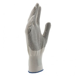 Сибртех Перчатки Нейлон, ПВХ точка, 13 класс, белые, XL Россия 67847