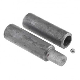 Сибртех Петля гаражная с шаром, D 22 x 140 мм, 4 шт, Россия 920067