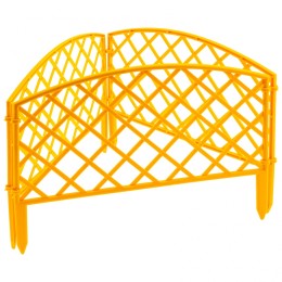 Palisad Забор декоративный Сетка, 24 х 320 см, желтый, Россия, 65001