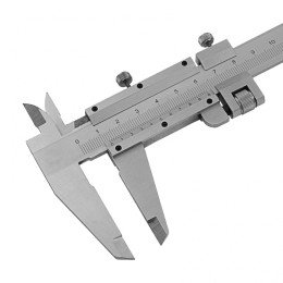 Matrix Штангенциркуль, 200 мм, цена деления 0.02 мм, металлический, с глубиномером 316325