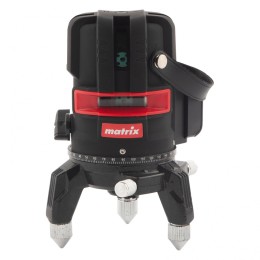 Matrix Лазерный уровень ML 06 Green, 30 м, 520 нм, аккумулятор Li 2800 мАч, резьба 5/8" 35067