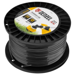 Denzel Леска для триммера двухкомпонентная квадрат, 2,0мм х 251м, на DIN катушке EXTRA CORD 96844