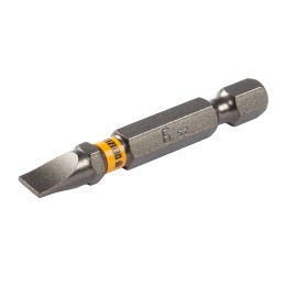 Denzel Бита SL6,0х50, сталь S2, шестигранный профиль, 10 шт. Е 6,3 11660