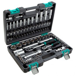 Stels Набор инструментов, 1/2, 1/4, CrV, пластиковый кейс 94 предмета 14106