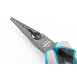 Gross Длинногубцы прямые 170 мм, трехкомпонентные рукоятки 17170