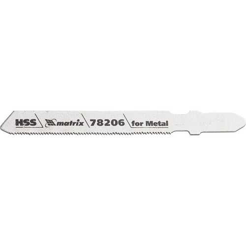 Полотна для электролобзика по металлу, 3 шт, T118G, 50 х 0.8 мм, HSS Matrix  Professional78206