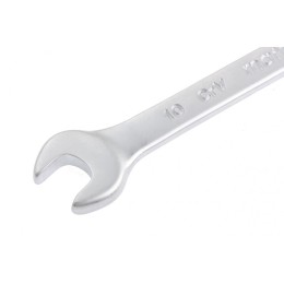 Matrix Ключ комбинированный, 10 мм, CrV, матовый хром 15106