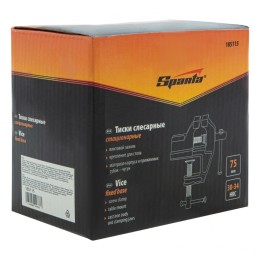 Sparta Тиски, 75 мм, крепление для стола 185115