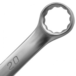 Matrix Ключ комбинированный, 20 мм, CrV, матовый хром 15116