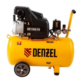 Denzel Компрессор воздушный DK1500/50, Х-PRO 1.5 кВт, 230 л/мин, 50 л 58064