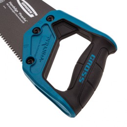 Gross Ножовка по дереву PIRANHA , 300 мм, 11 TPI, 3D-зуб, тефлоновое покрытие полотна, двухкомпонентная рукоятка 24125