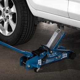 Stels Домкрат гидравлический подкатной 2.5 т, с фиксатором, Safety Pin, 140-385 мм 51152