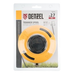 Denzel Катушка триммер. полуавтомат., гайка М10, М10, М12, лев. шаг 1,25 1,5 1,5мм 96393