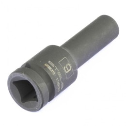 Stels Головка ударная удлиненная шестигранная, 9 мм, 1/2, CrMo 13933