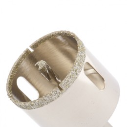 Matrix Сверло алмазное по керамограниту, 50 х 67 мм, трехгранный хвостовик 726503