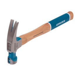 Gross Молоток-гвоздодер,560 г, угол 75, магнит, обрезиненная рукоятка AMERICAN HICKORY // 10419