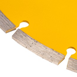 Denzel Диск алмазный, отрезной сегментный, 230 х 22.2 мм, сухая резка 73104