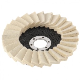 Matrix Круг полировальный лепестковый из натурального войлока 125 х 22.2 мм 75934