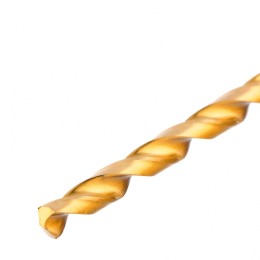 Matrix Сверло спиральное по металлу 8 x 300 мм, HSS, нитридтитановое покрытие 714308