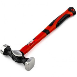 Matrix Набор рихтовочный, 3 молотка с фибергласовыми ручками, 4 наковальни, пластиковый бокс 10845