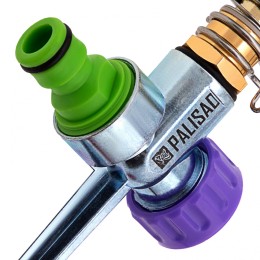 Palisad Разбрызгиватель латунный, импульсный, с регулировкой угла горизонт распыления до 26 м 65412