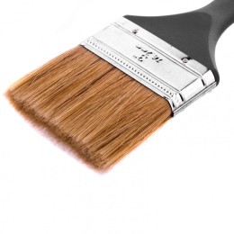 Matrix Кисть плоская Евро 3 , натуральная щетина, пластмассовая ручка 83066