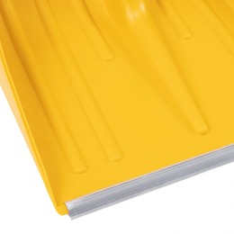 Сибртех Лопата для уборки снега пластиковая, желтая, 420 х 425 мм, без черенка, Россия, 61616