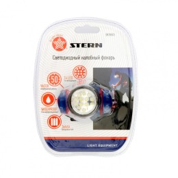 Stern Фонарь наголовный, светодиодный, 4 режим, 14 Led, 3 х ААА 90563