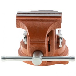 Sparta Тиски слесарные, 100 мм, поворотные, с наковальней 186235