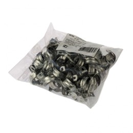 Сибртех Скоба металлическая однолапковая, 25 мм, 100 шт 48182