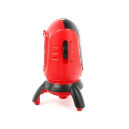 Matrix Уровень лазерный ML01T, дальность 10 м, точность ± 0,5 мм, / 1 м, длина волны 650 нм, проекция 1 вертикальная 1 горизонтальная плоскость, резьба под штатив 5/8" 35065