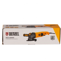 Denzel Машина шлифовальная угловая AG125-1100A, 1100 Вт, 125 мм, 3000-11000 об/мин 26908