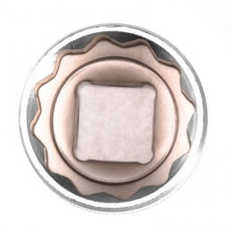 Stels Головка торцевая, 27 мм, двенадцатигранная, CrV, под квадрат 1/2, хромированная 13671