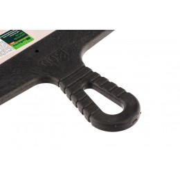 Сибртех Шпатель из нержавеющей стали, 300 мм, зуб 10 х 10 мм, пластмассовая ручка 85501