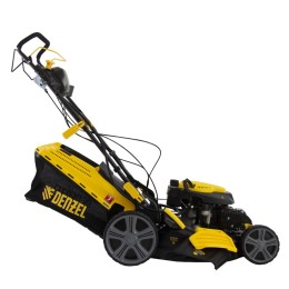 Denzel Газонокосилка бензиновая GLD-520SP-VE, 196 см3, ширина 52 см, привод, вариатор, электрический старт, 60 л 58806