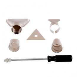 Denzel Фен технический HG-2000E, 2000 Вт LCD дисплей 28007