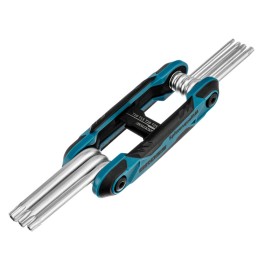 Gross Набор ключей имбусовых Tamper-Torx , складные, 8 шт, CrV 16413