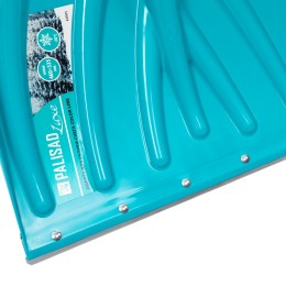 Palisad Лопата для уборки снега пластиковая Luxe,460 х 335 х 1300 мм, металлопластиковый черенок, 615915