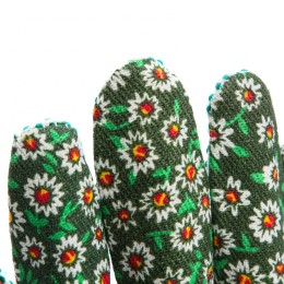 Palisad Перчатки садовые х/б ткань с ПВХ точкой, манжет, L 67763