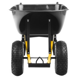 Denzel Тачка строительная, усиленная, объем 140 л, 250 кг, двухколесная, колесо 15х6.00-6 69000