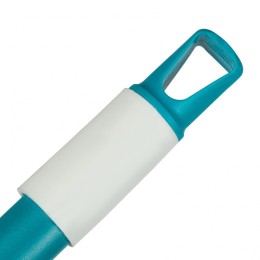 Palisad Щетка пластмасс. для подметания пола, премиум, 23 см, c черенком, 120 см, бирюзовая щетина, Home 935595