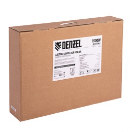 Denzel Конвектор электрический XCE-1500, 230 В, 1500 Вт, X-образный нагреватель 98116