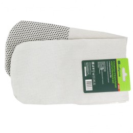 Сибртех Рукавицы х/б с наладонником из ПВХ, 1 размер Россия 68145