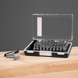 Matrix Набор бит с магнитным держателем, CrV, 61 шт. 11387