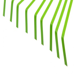 Palisad Грабли веерные стальные, 565 мм, 22 плоских зуба, эмалированные, усиленные, без черенка, 617015