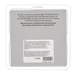 Gross Бита торсионная PZ2 x 25 мм, для ударных шуруповертов, 10 шт. 11484