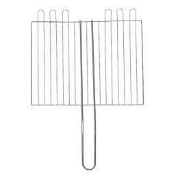 Sparta Решетка-гриль 240 х 310 х 55 мм, объемная хромированная ﻿69553